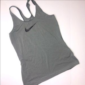 Grey Nike tank top